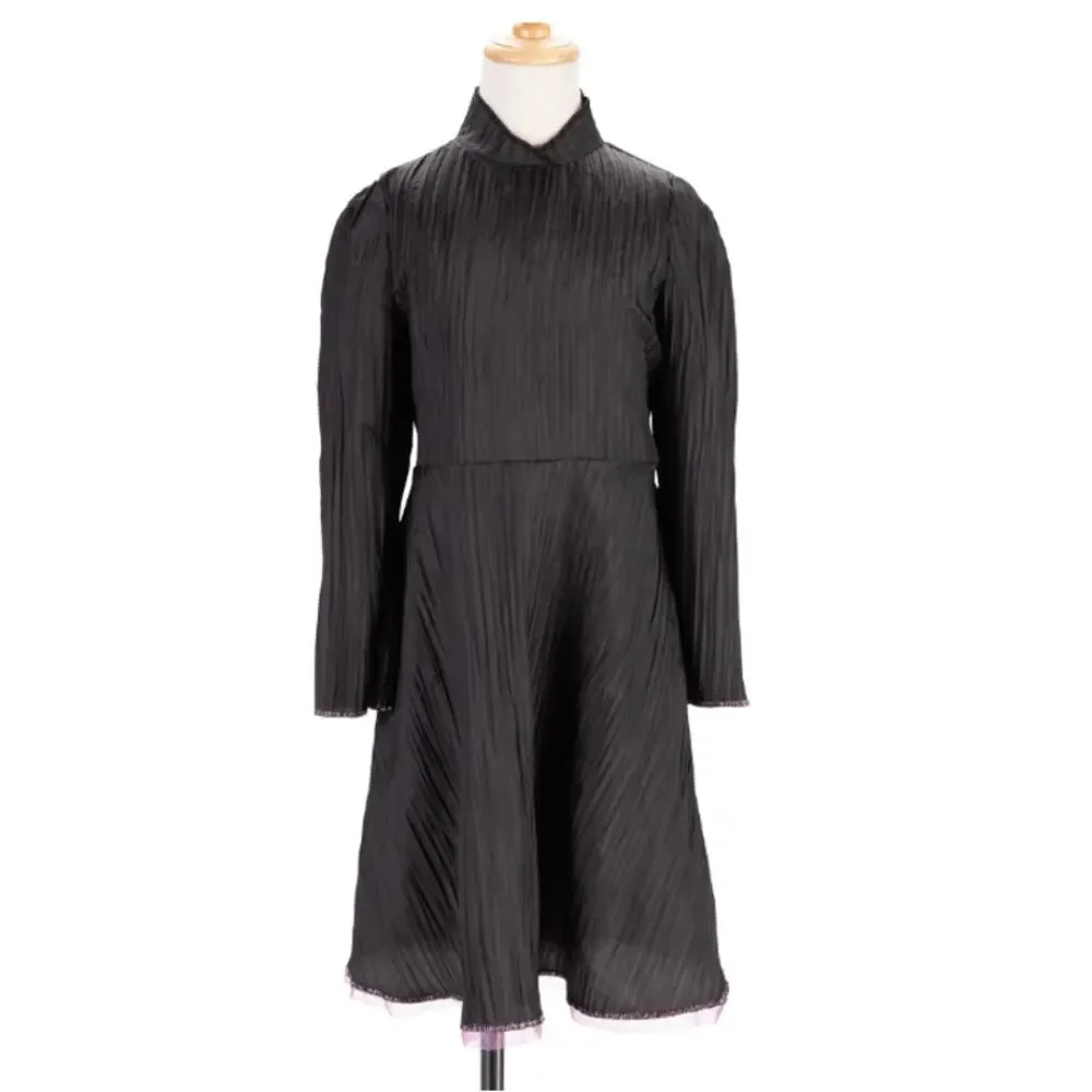Wicked Deluxe Elphaba Black Dress & Accessories Girls Child Dress Up Size 4-6X